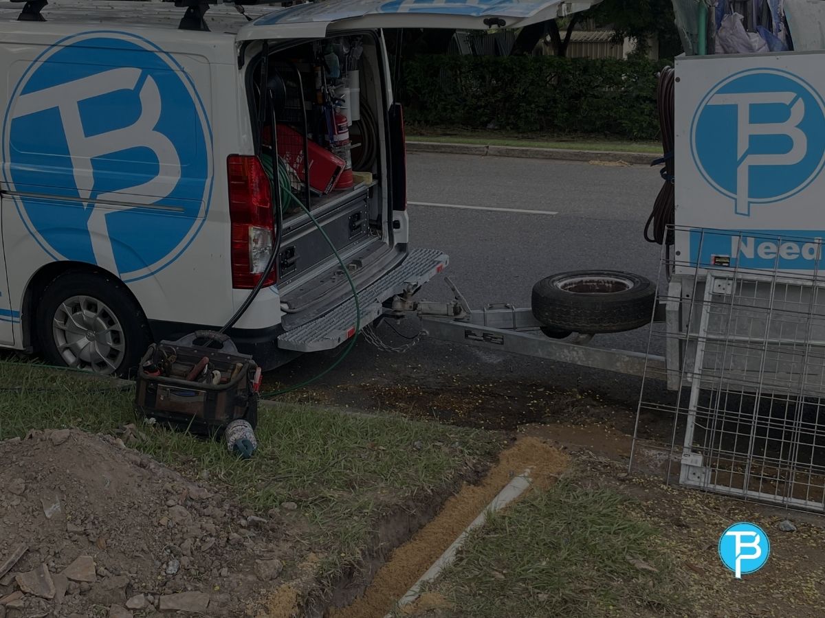 TBP Plumbers The Gap branded service van